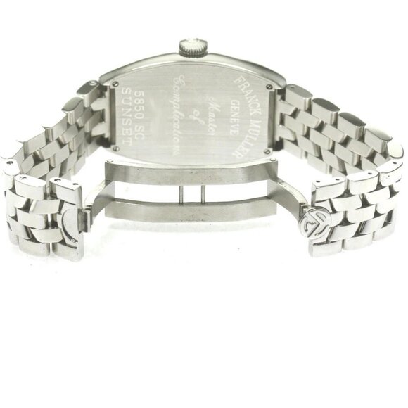 FRANCK MULLER Tonneau Curvex Sunset Silver Dial Automatic Men's - Picture 3 of 6